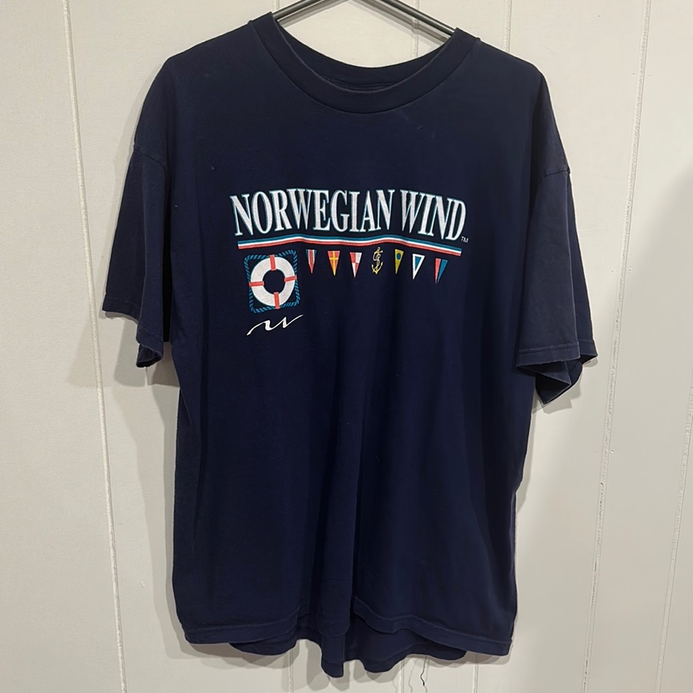 Vintage Norwegian Wind Cruise Ship T-Shirt